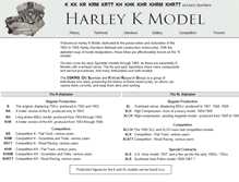 Tablet Screenshot of harleykmodel.com